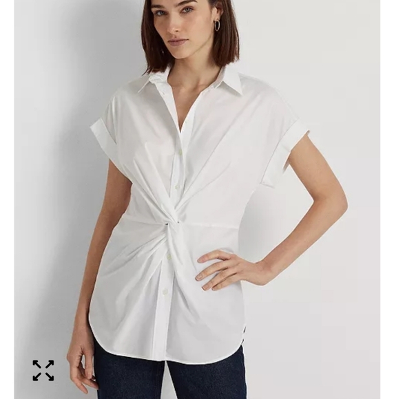 Ralph Lauren Tops - Ralph Lauren White Women's Top